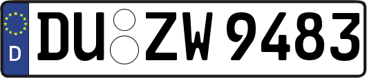 DU-ZW9483