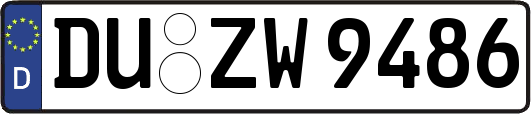 DU-ZW9486