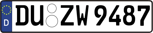 DU-ZW9487