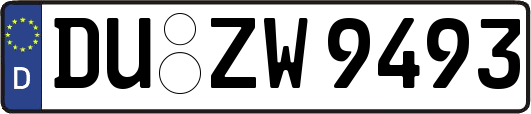DU-ZW9493