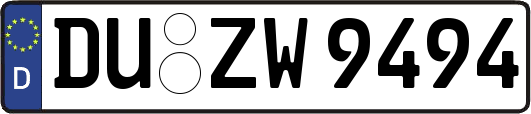 DU-ZW9494