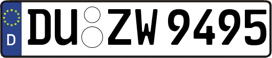 DU-ZW9495