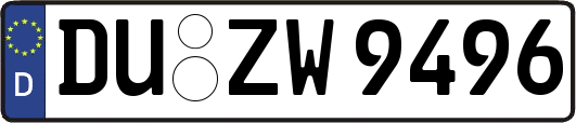DU-ZW9496