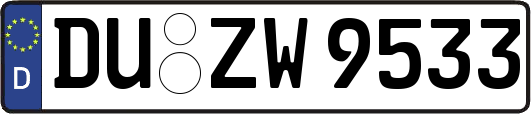 DU-ZW9533