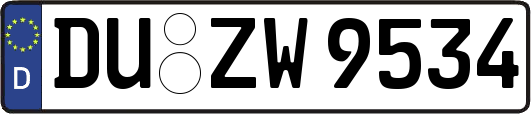 DU-ZW9534