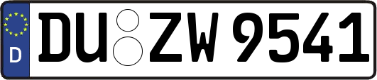 DU-ZW9541