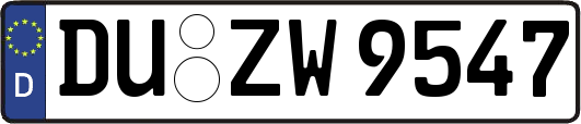 DU-ZW9547