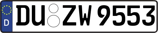 DU-ZW9553