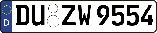 DU-ZW9554
