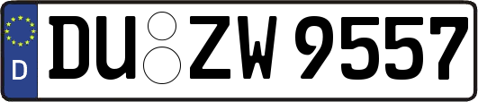 DU-ZW9557