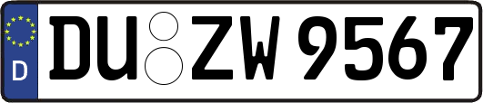 DU-ZW9567