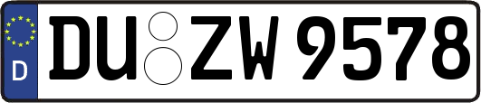 DU-ZW9578