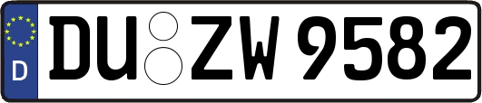 DU-ZW9582
