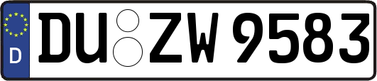 DU-ZW9583