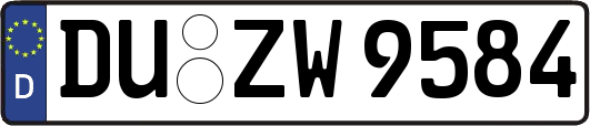DU-ZW9584