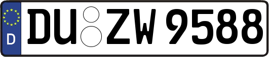 DU-ZW9588