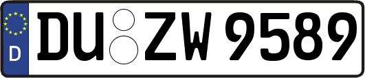 DU-ZW9589