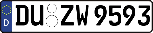 DU-ZW9593