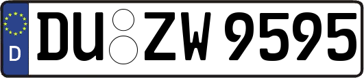 DU-ZW9595