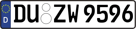 DU-ZW9596