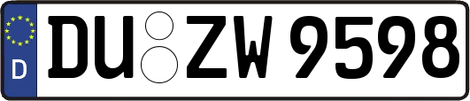 DU-ZW9598