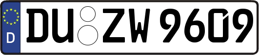 DU-ZW9609