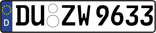 DU-ZW9633