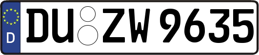 DU-ZW9635