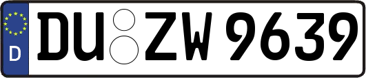 DU-ZW9639