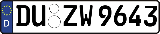DU-ZW9643