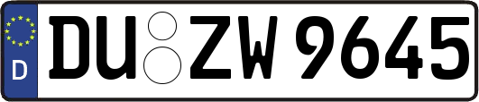 DU-ZW9645