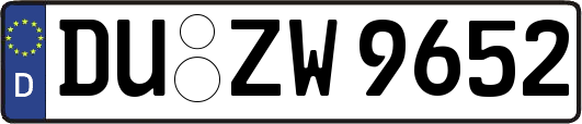 DU-ZW9652
