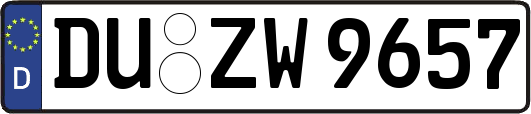 DU-ZW9657