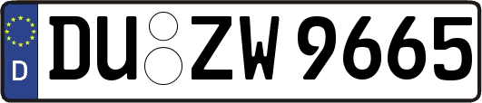 DU-ZW9665