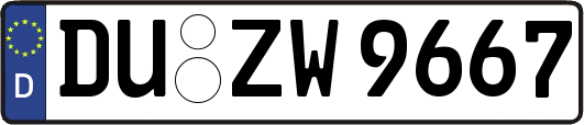 DU-ZW9667