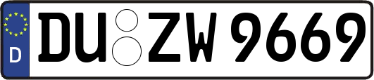DU-ZW9669