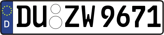 DU-ZW9671