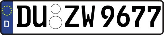 DU-ZW9677