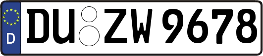 DU-ZW9678