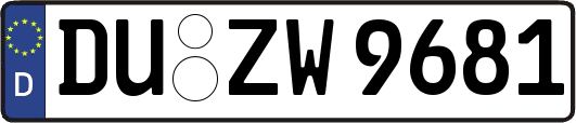 DU-ZW9681
