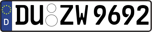 DU-ZW9692
