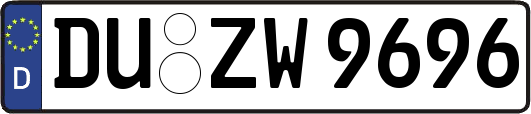 DU-ZW9696