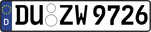 DU-ZW9726