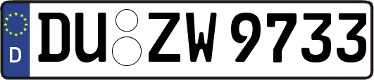 DU-ZW9733