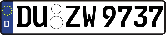 DU-ZW9737