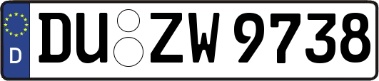 DU-ZW9738