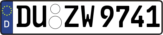 DU-ZW9741