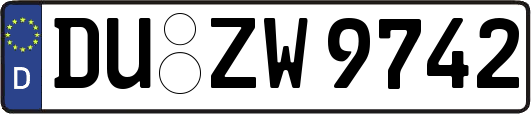 DU-ZW9742