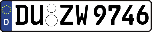 DU-ZW9746