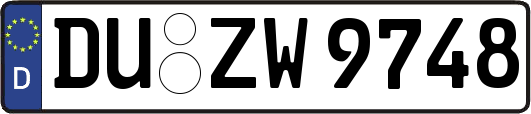 DU-ZW9748